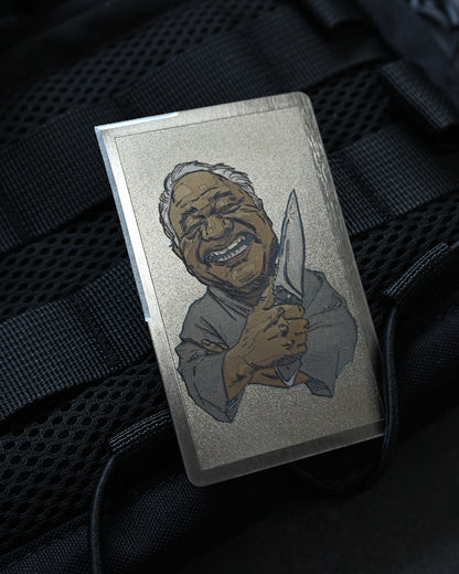 Kiku knives  Mummert Knives Titanium Card Knife Limited Collaboration