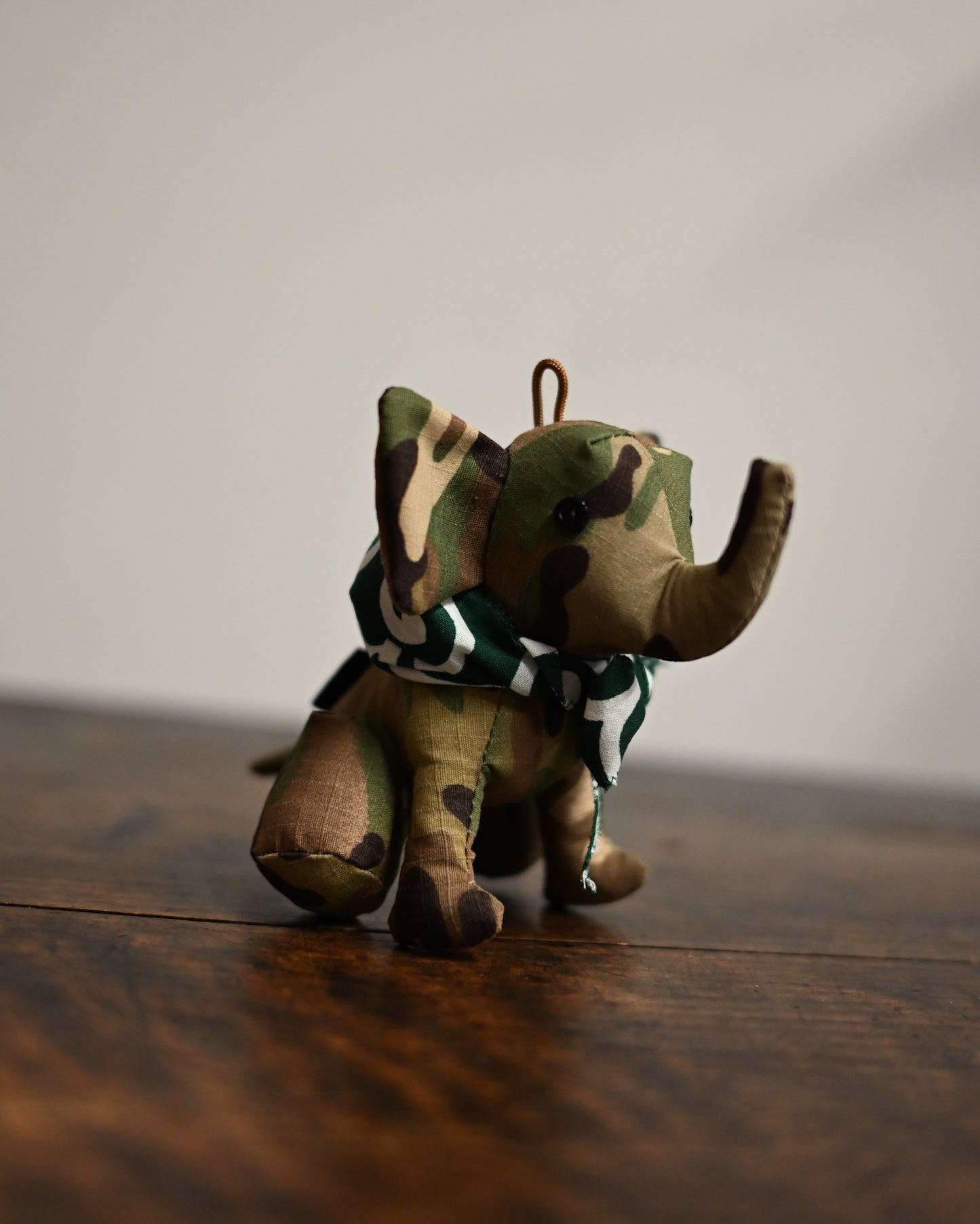Sunizumi Shoten × Kotobukidou Camo Elephant Custom Mascot Charm