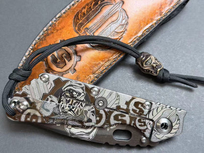 Starlingear × Strider Knives Custom SMF – Steel Flame Club Show Edition
