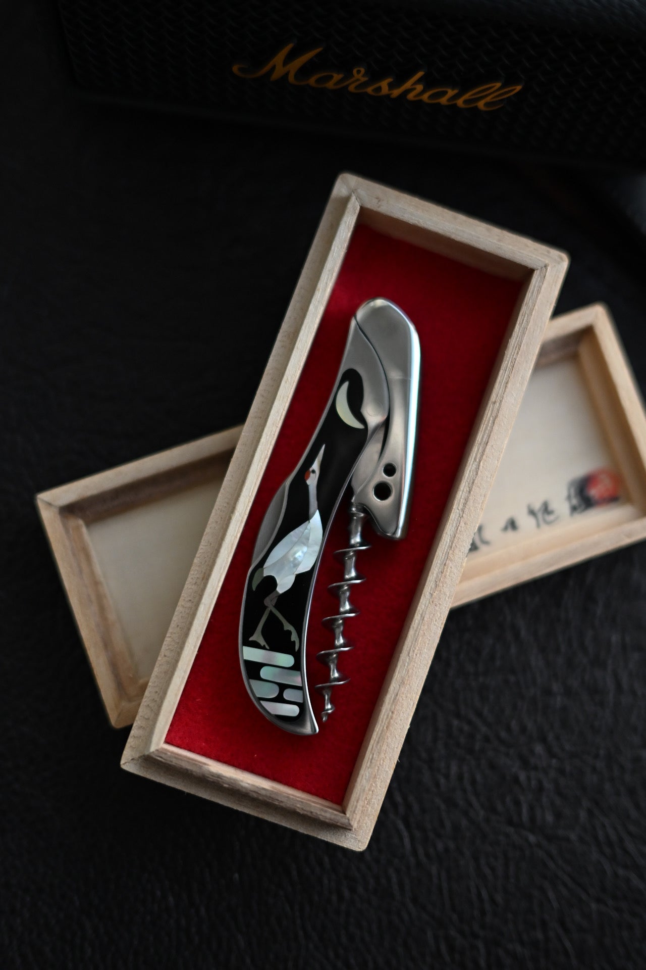 Ikuo Nagata One-Off｜Red-Crowned Crane Wine Opener Knife