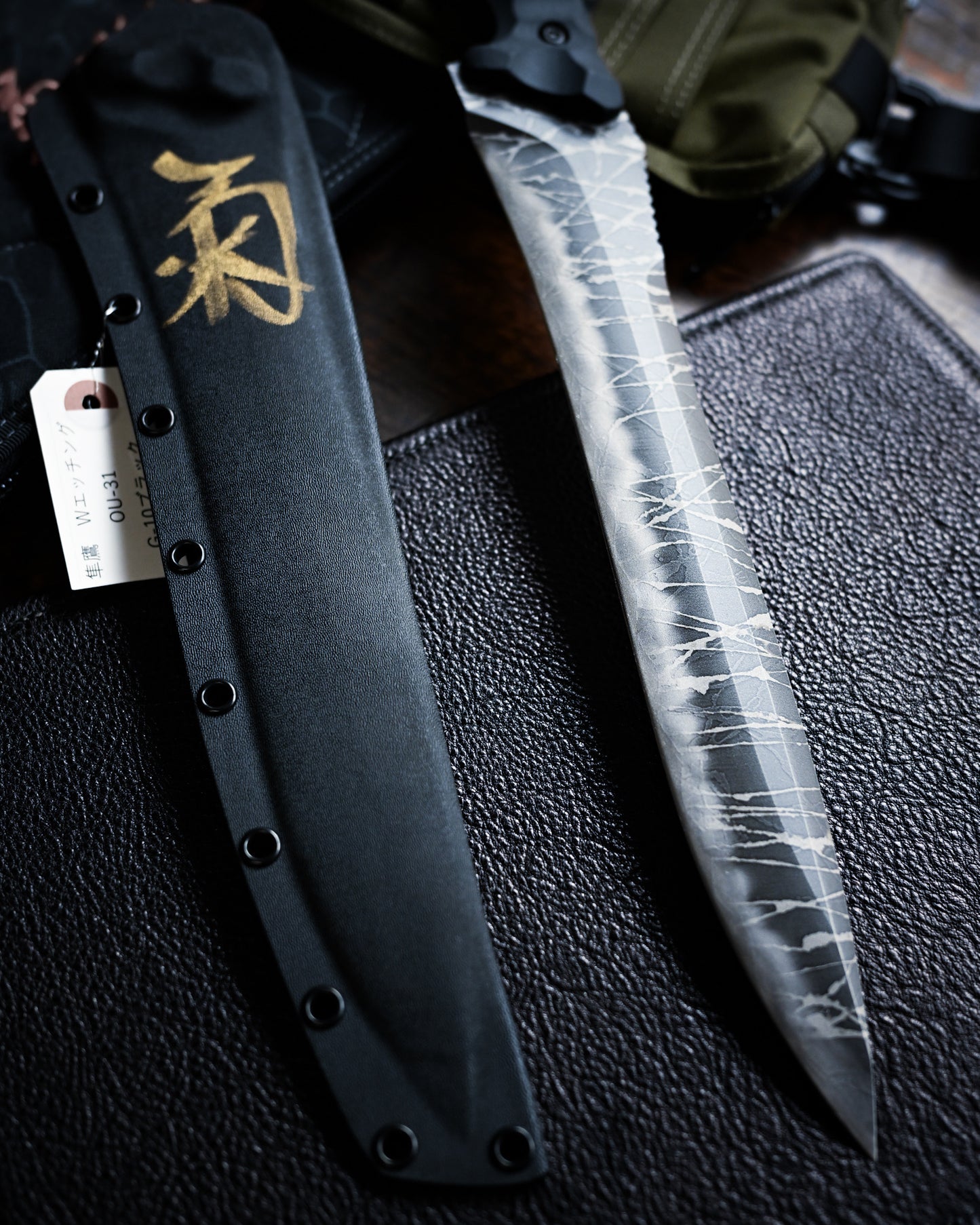 希少 Kiku Knives 松田菊男 隼鷹 XL カスタムアウトドアナイフ OU-31ブレード
