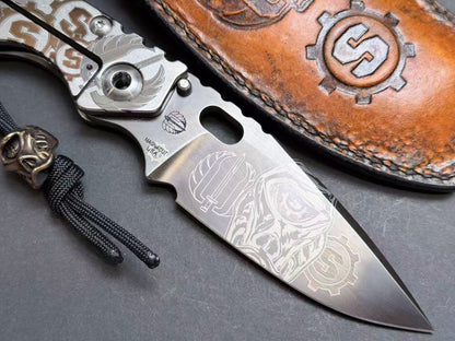 Starlingear × Strider Knives Custom SMF – Steel Flame Club Show Edition