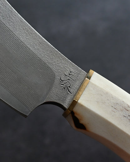 Sunizumi Knives “Little Brown” Custom Outdoor Bunka – R2 Laminated Steel (#1)