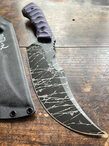Rare Kiku Knives Big Boar– Kikuo Matsuda & Masayuki Matsuda OU-31 Custom Fixed Blade Knife