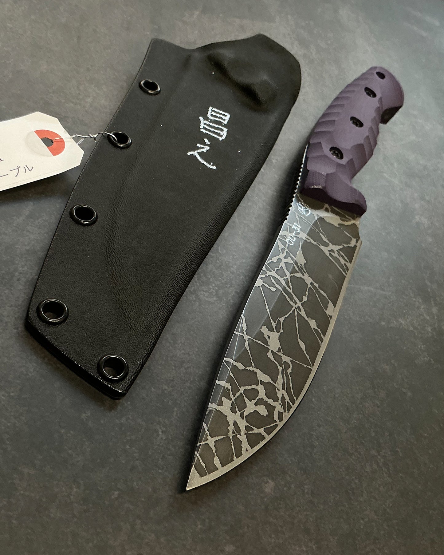 Extremely Rare｜Lake Biwa Show Edition｜Masayuki Matsuda “Nokaze”｜OU-31 Outdoor Fixed Blade｜G10 Handle｜Handmade in Japan