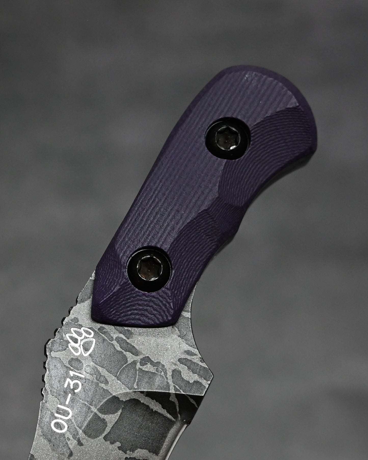 Kikuknives Masayuki Matsuda Custom Knife “Uribō” Outdoor Knife – OU-31 Steel