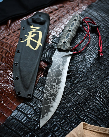 Kiku Matsuda × Kiku Knives｜Sabai-doru Limited Knife (Ginza Exhibition Special Edition・Hand-Signed “Kiku” on Sheath)