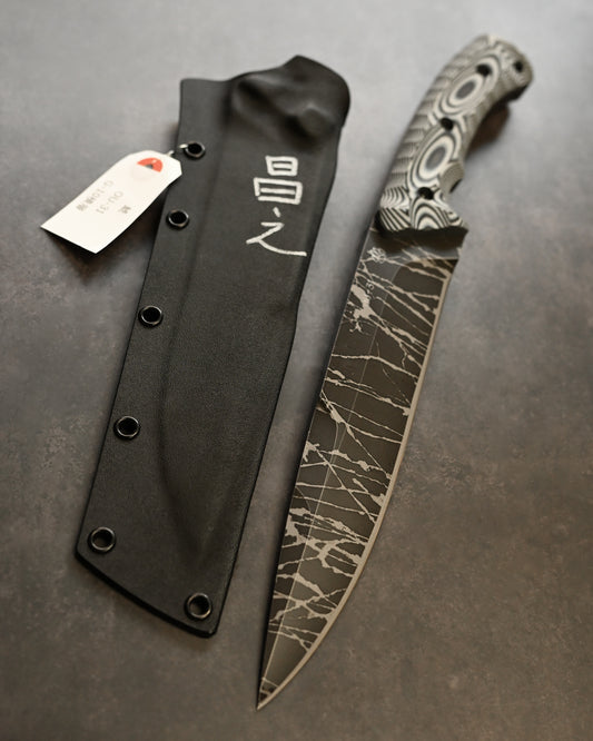 Kobe Exhibition Limited Extremely Rare Kiku Knives Kikuo Matsuda Masayuki Matsuda Shachi OU31 Steel Extra Thick Blade