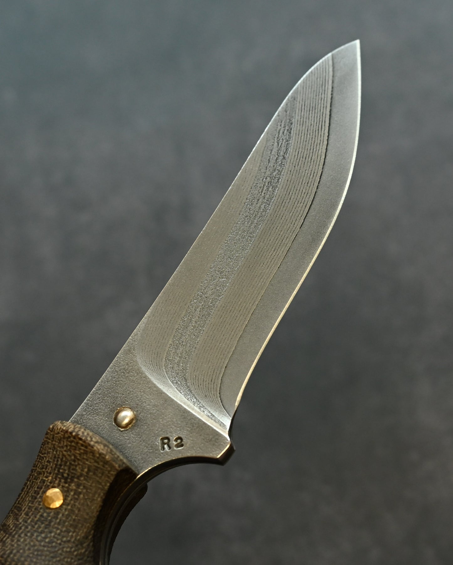 Wtopia BLACK RHINO アウトドアナイフ｜R2積層鋼｜関市ナイフショー限定｜日本製ハンドメイド