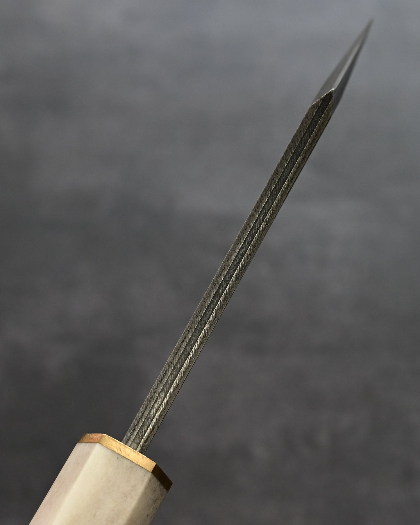 Sunizumi Knives “Little Brown” Custom Outdoor Bunka – R2 Laminated Steel (#1)