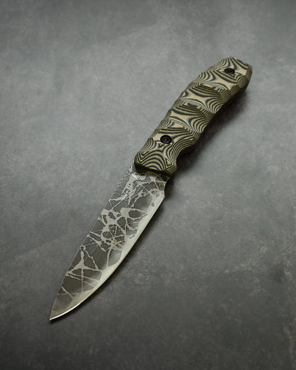 Kiku Matsuda Kikuknives Noduchi Hamaguri Outdoor Fixed Blade  Handcrafted in Japan