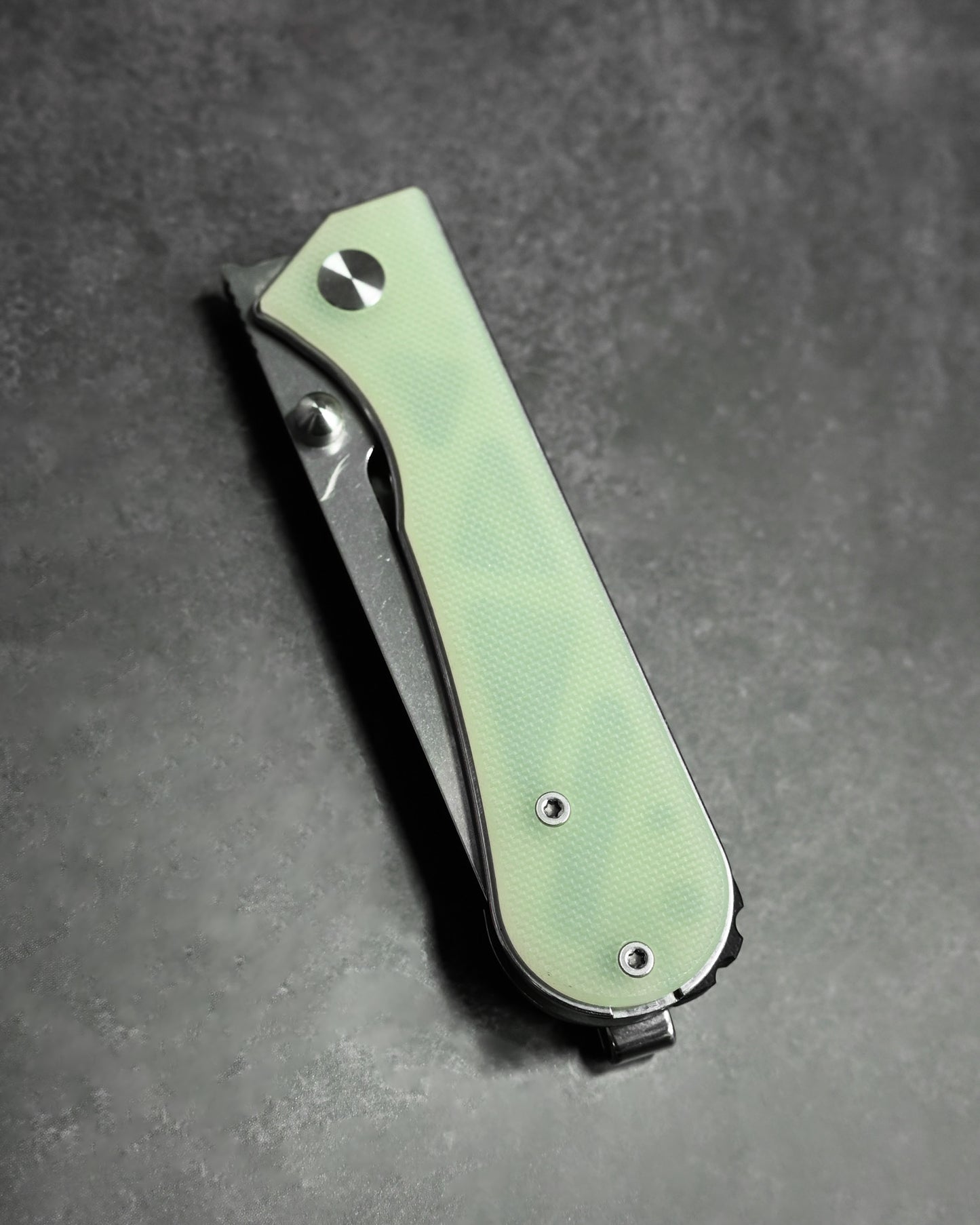 NUKNIVES T33 Multi-Functional Folding Screwdriver – Jade G10 Handle (Includes EDC Pouch)