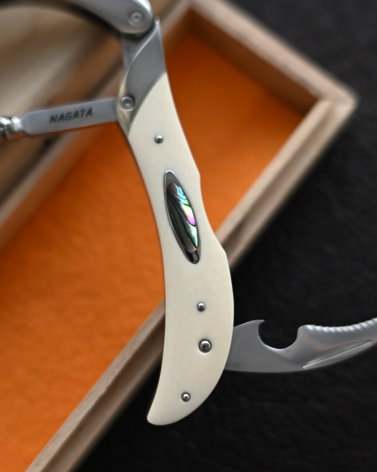 Ikuo Nagata One-Off｜Mammoth Handle Wine Opener Knife
