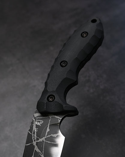Rare Kiku Knives by Kikuo Matsuda “Betsu Kamui” Custom Outdoor Knife – OU-31 Blade
