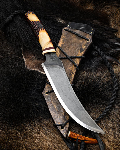 Made in Japan  Hidetsugu Shimada "Ishitora" Custom Handmade Hunting Knife
