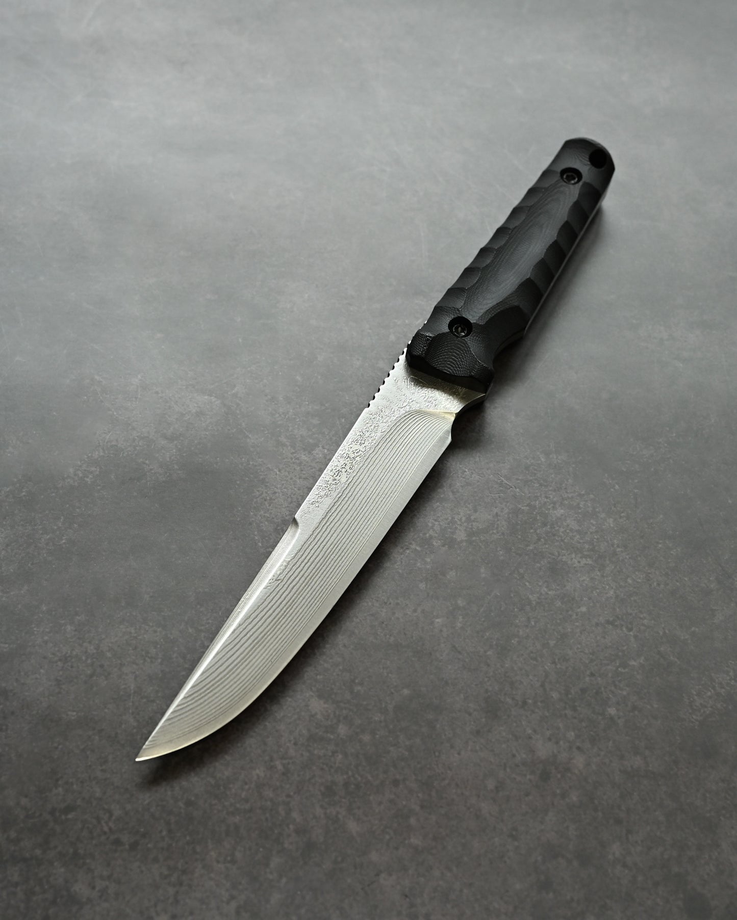 Kikuknives Matatabi | SPG2 Laminated Steel × G-10 Black Handle | Kiku Matsuda Custom Knife