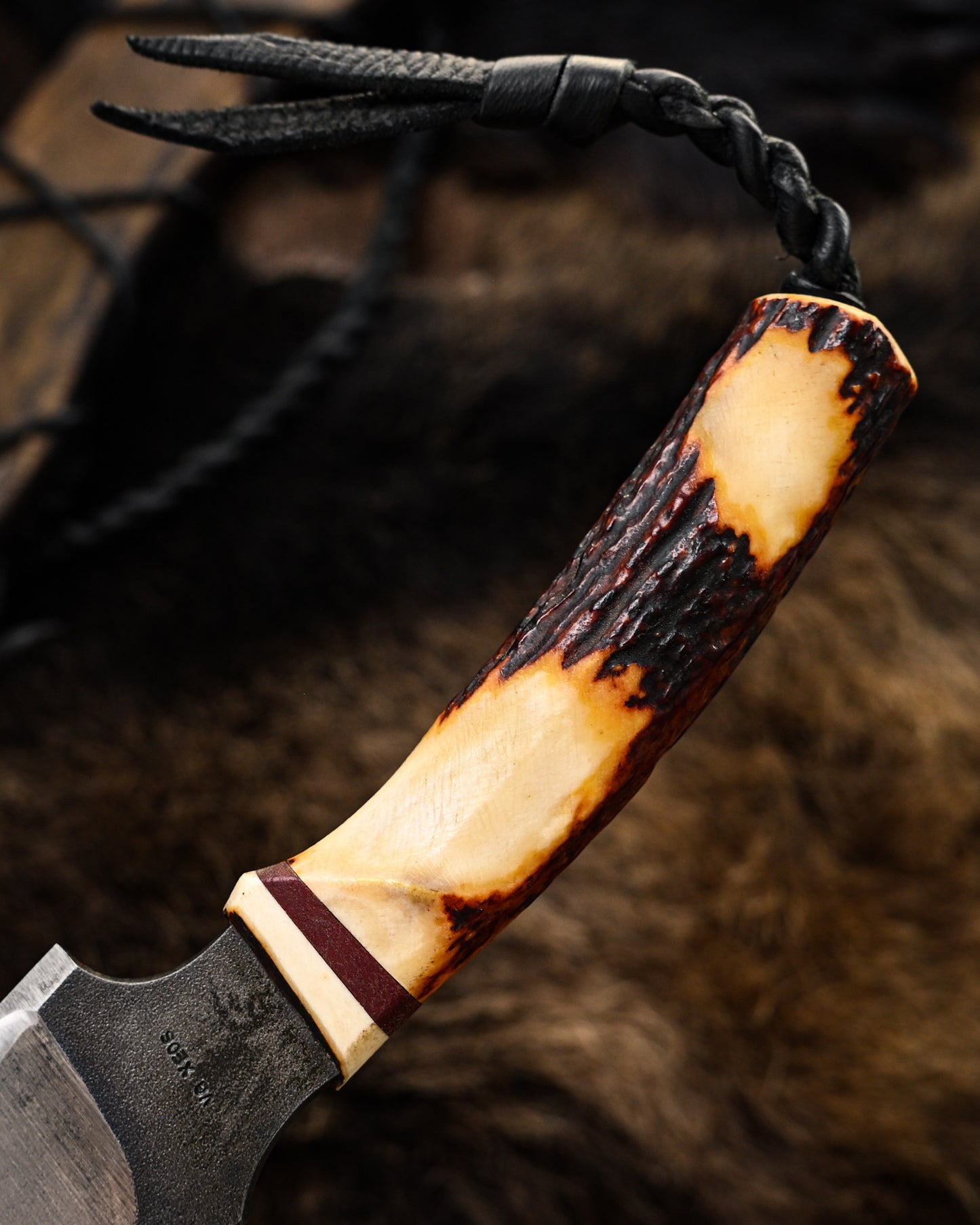 Made in Japan  Hidetsugu Shimada "Ishitora" Custom Handmade Hunting Knife