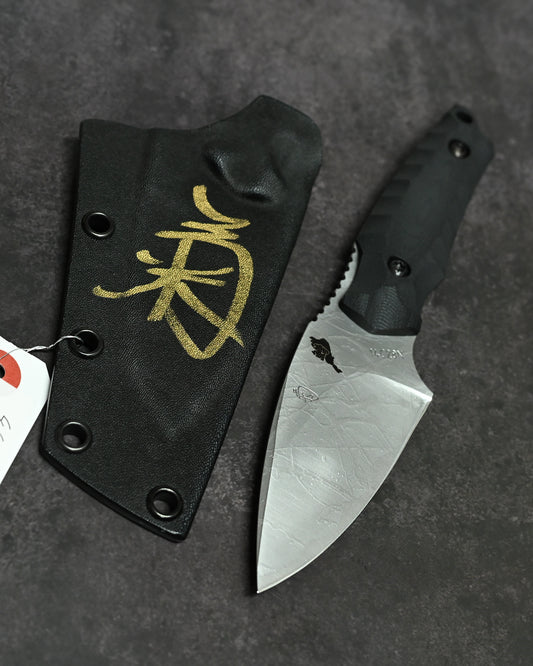 Extremely Rare｜Lake Biwa Special Edition｜Kiku Matsuda “Kofuu”｜14C28N Outdoor Fixed Blade｜G10 Handle