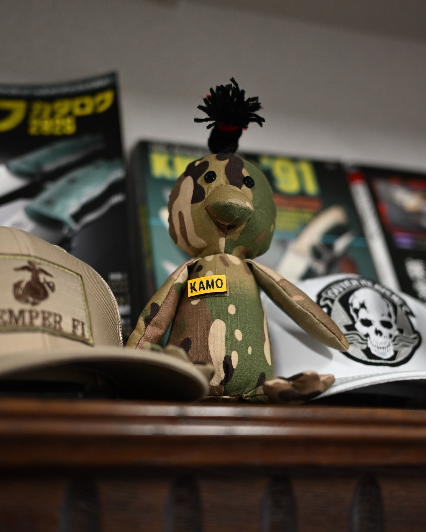 Sunizumi Shoten × Kotobukidou KAMO Camo Custom Mascot Charm