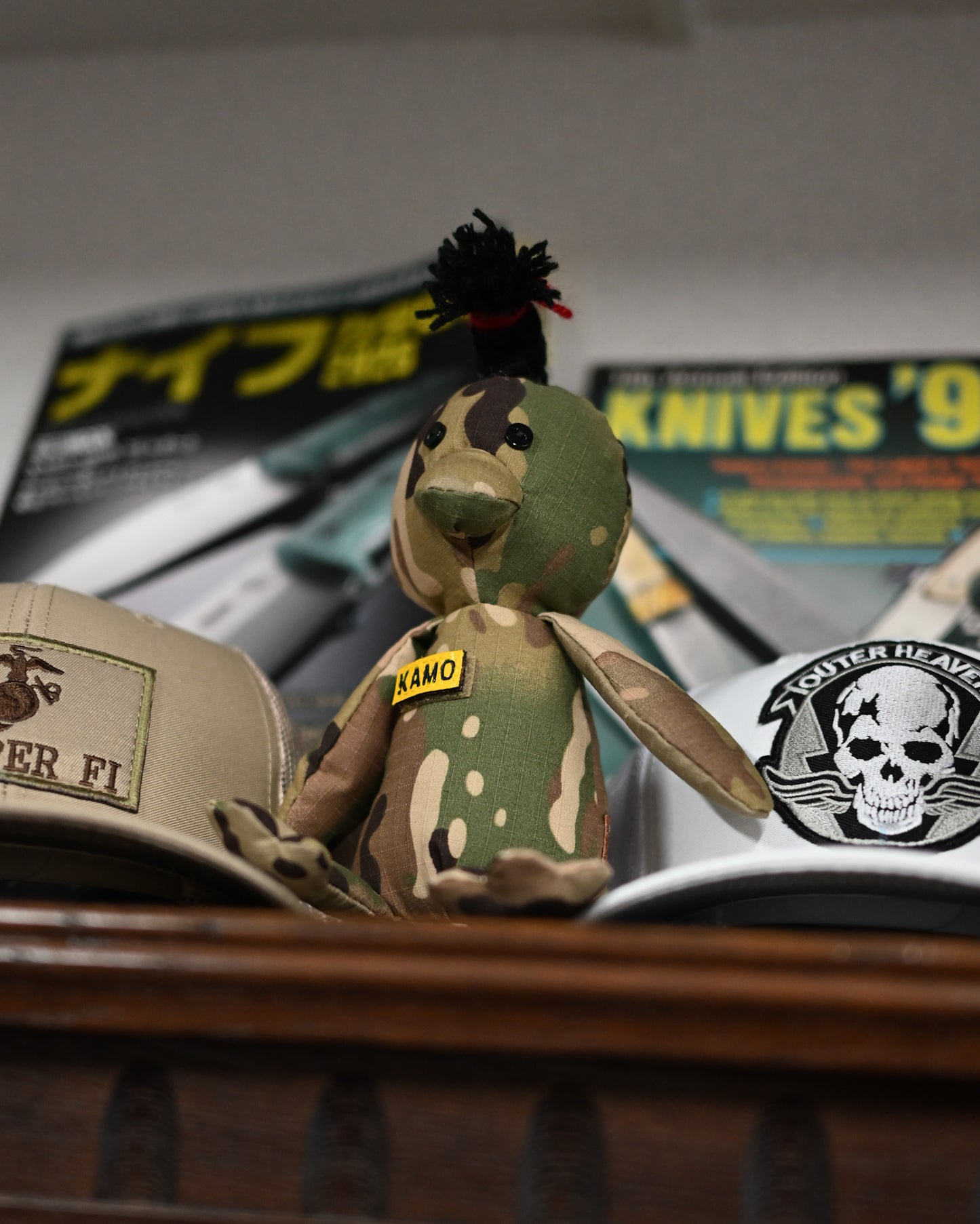 Sunizumi Shoten × Kotobukidou KAMO Camo Custom Mascot Charm