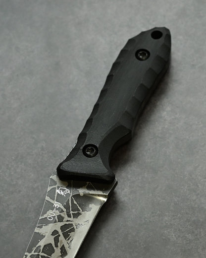 Kiku Matsuda Kikuknives Kofuu Black Outdoor Fixed Blade Handcrafted in Japan