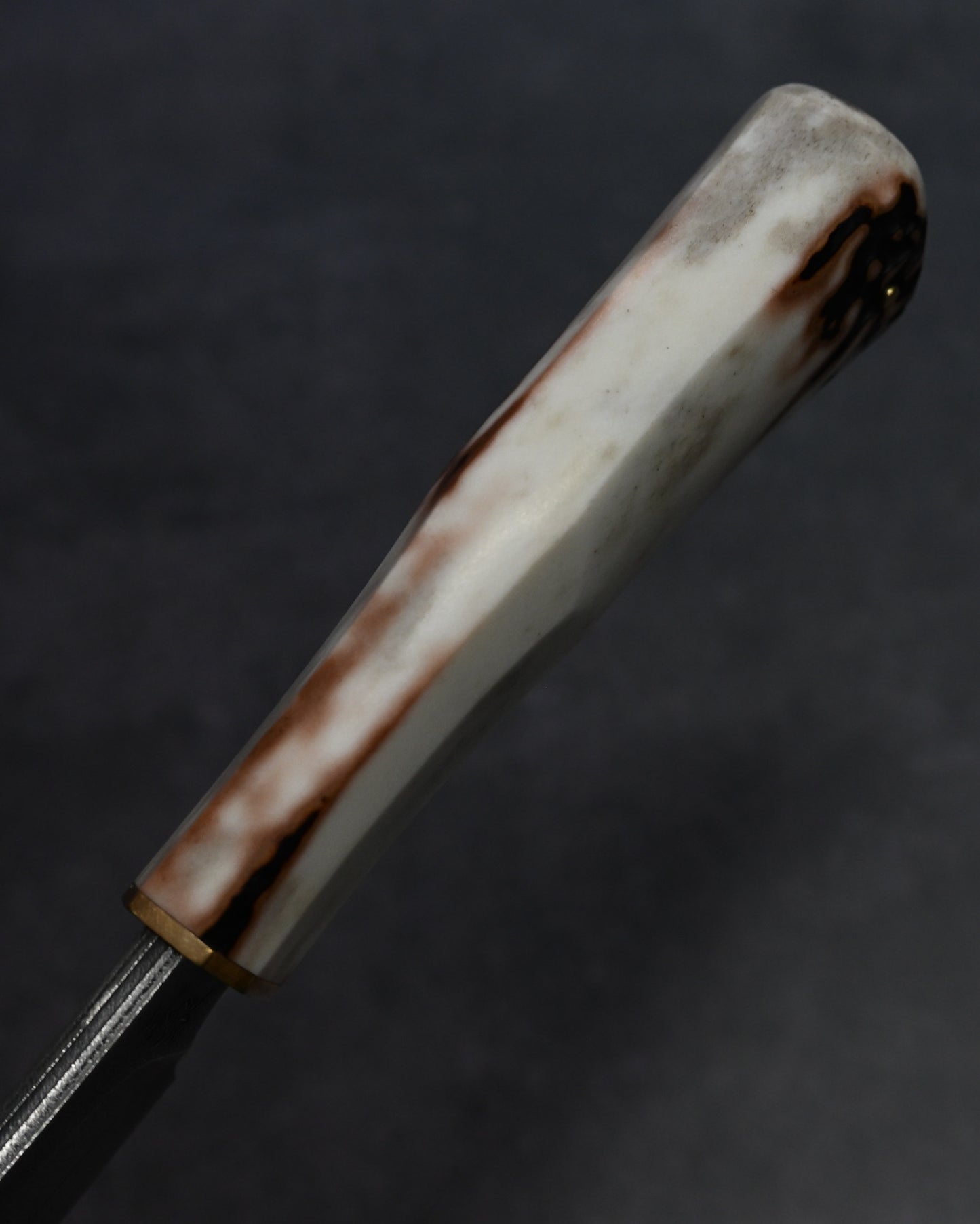 Sunizumi knives “Little Brown ” Full Custom Outdoor Bunka Knife R2 Damascus (#3）