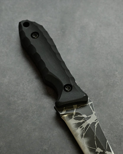 Kiku Matsuda Kikuknives Kofuu Black Outdoor Fixed Blade Handcrafted in Japan