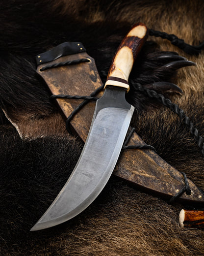 Made in Japan  Hidetsugu Shimada "Ishitora" Custom Handmade Hunting Knife