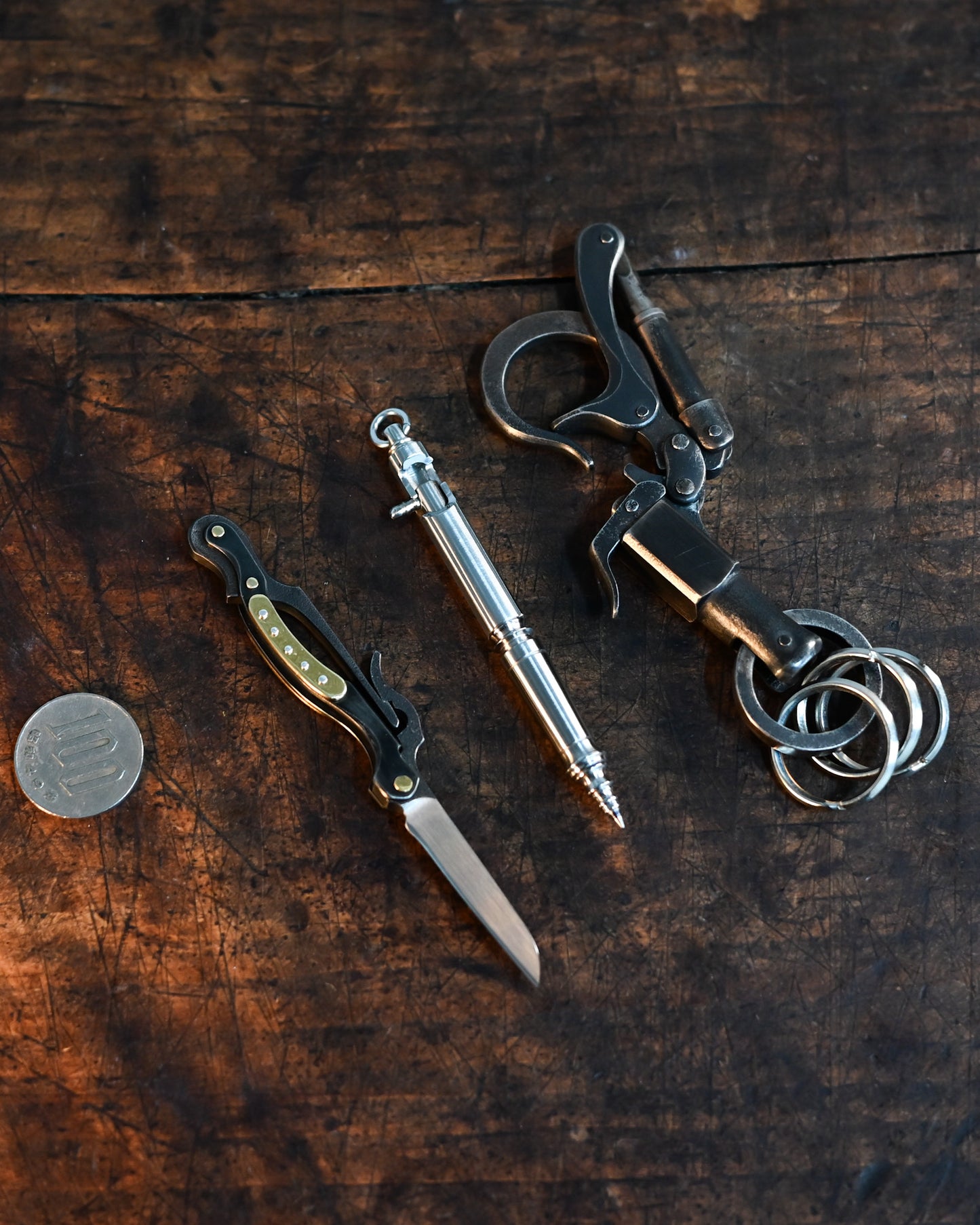 Japanese Craftsmanship - Hidetoshi Nakayama’s Custom Mini Bolt-Action Pen, Ultra-Compact for Everyday Carry