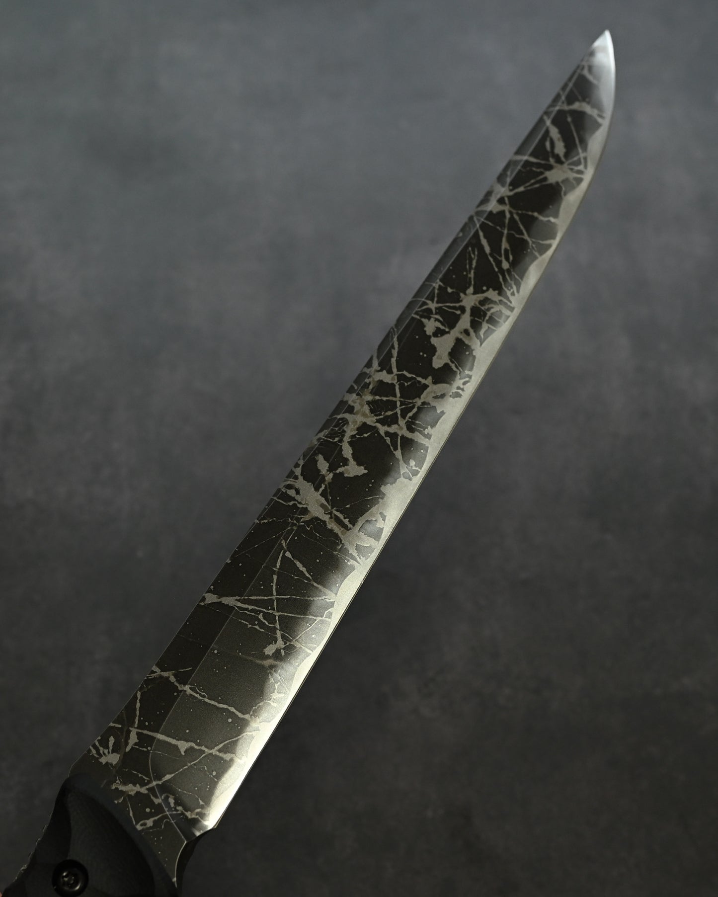 Extremely Rare  | Kiku Matsuda “Asuka” — OU-31 Steel Blade × Black G10 Handle