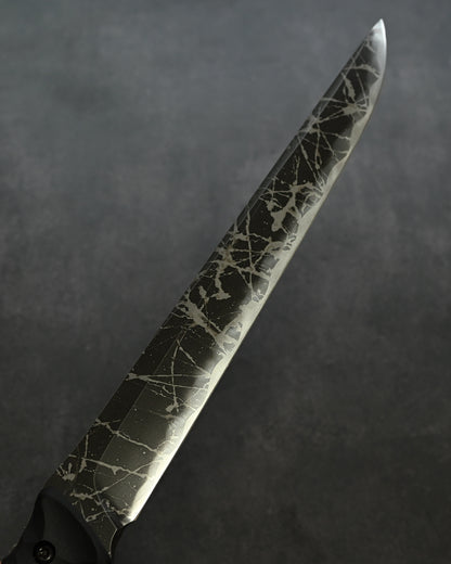 Extremely Rare  | Kiku Matsuda “Asuka” — OU-31 Steel Blade × Black G10 Handle