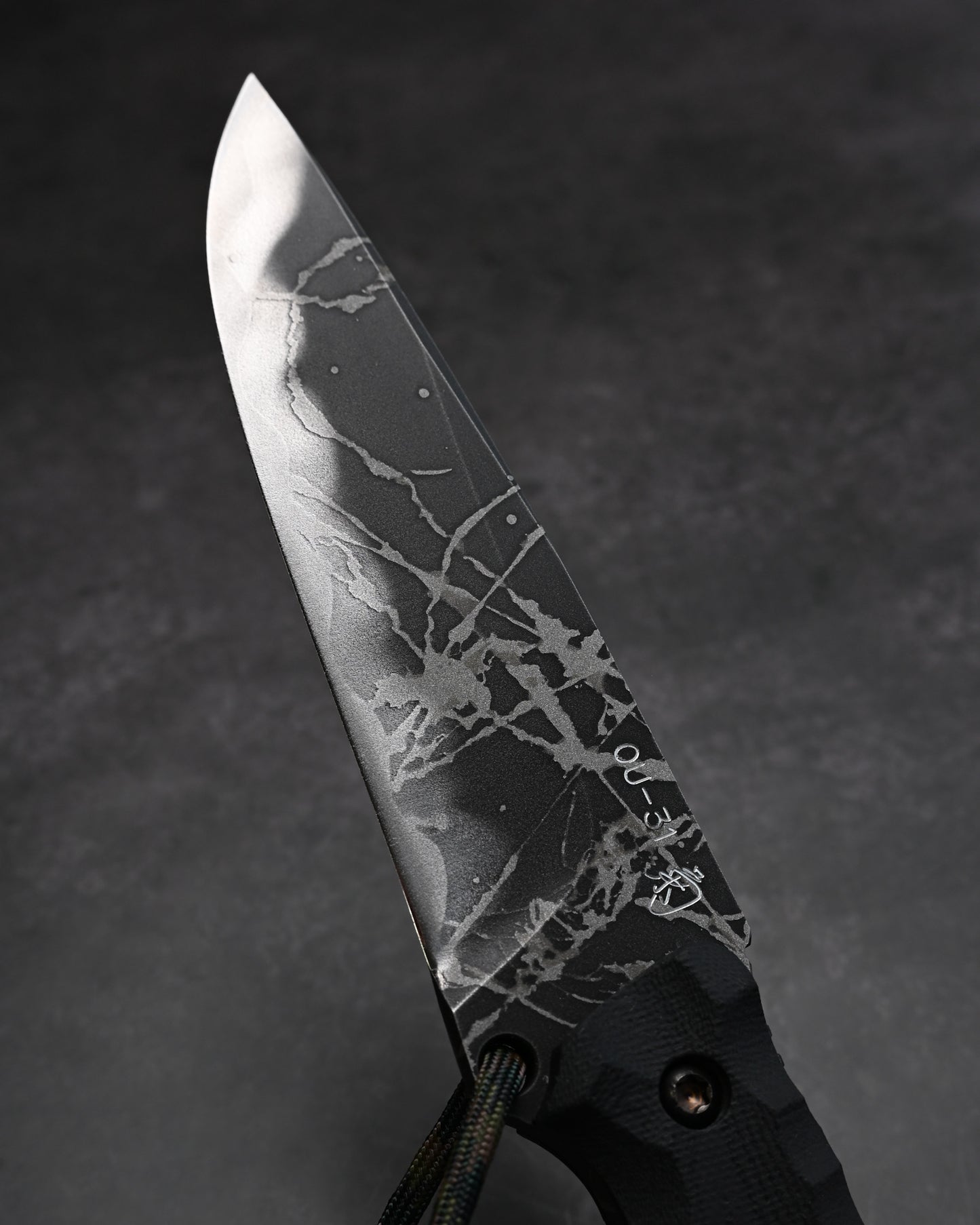 松田菊男 Tac Scout OU-31鋼 ブラックG10ハンドル 日本製