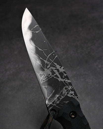 松田菊男 Tac Scout OU-31鋼 ブラックG10ハンドル 日本製