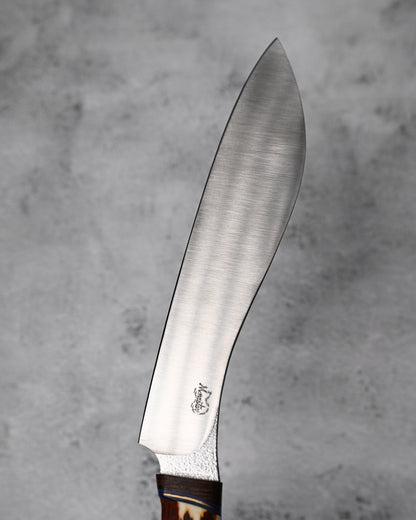 Japan Made Yoshio Sugiyama Handmade VG10 Chef Knife｜Deer Antler & Rosewood Handle