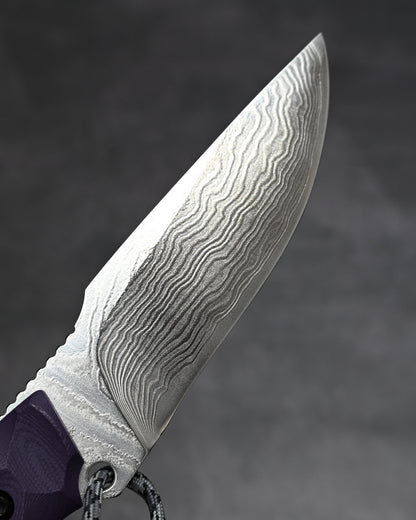 Kikuknives Kiku Matsuda Custom Knife
“Minimalist Forged” Outdoor Knife – SPG-2 Laminated Steel (Forged Version)