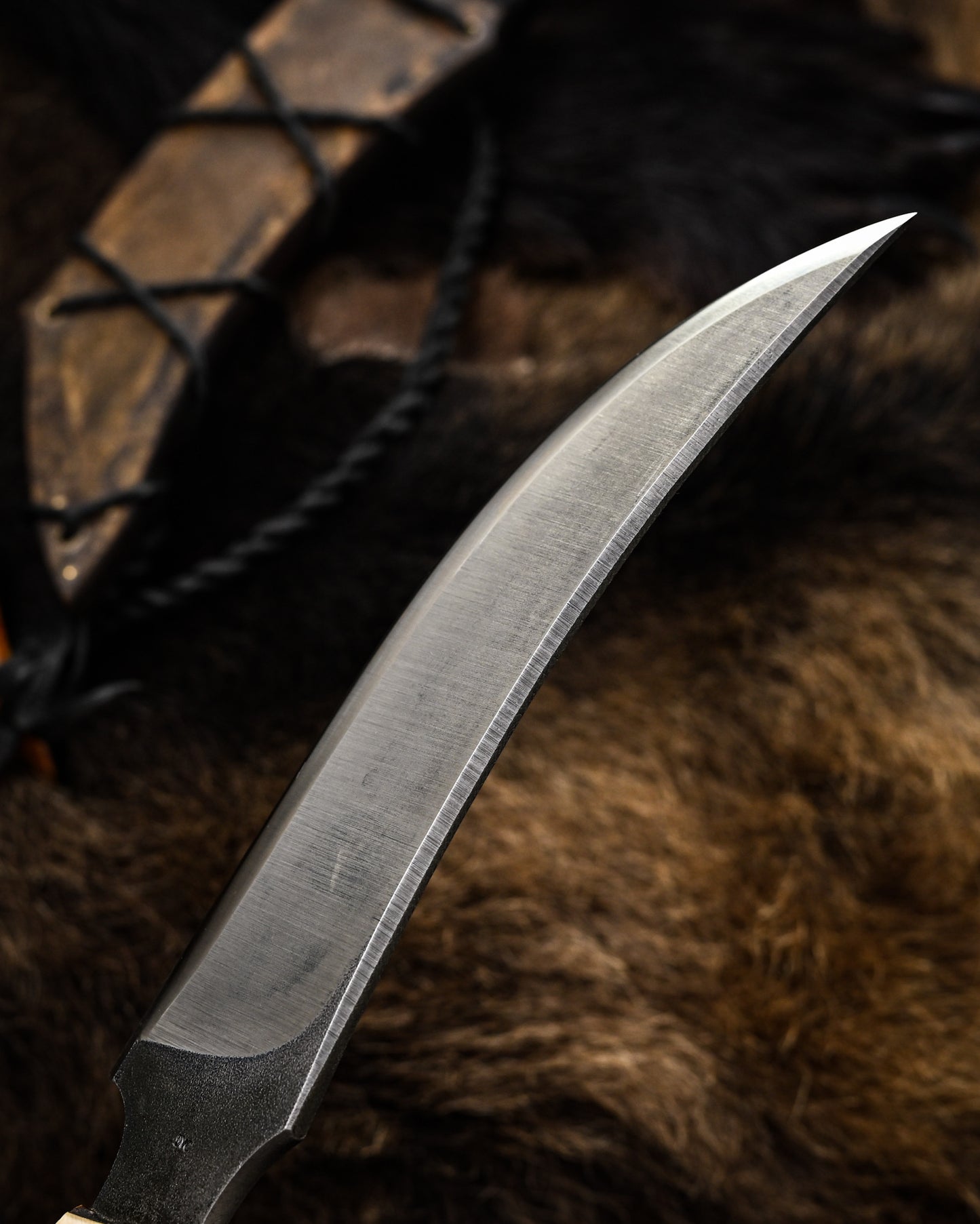 Made in Japan  Hidetsugu Shimada "Ishitora" Custom Handmade Hunting Knife