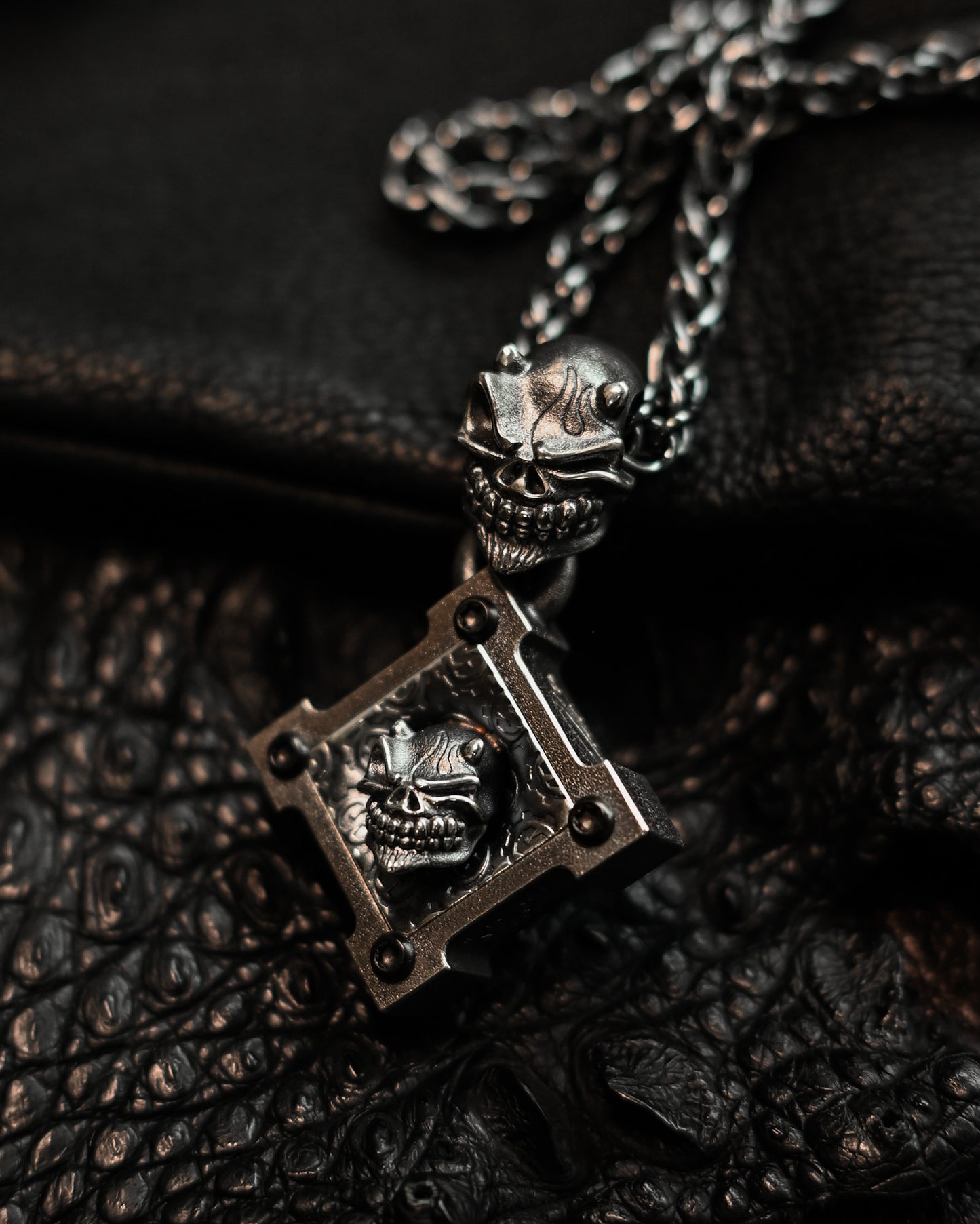 Rare Tokyo Show Exclusive Steel Flame × Starlingear Devil Slickster Killbox Pendant – Signed Edition