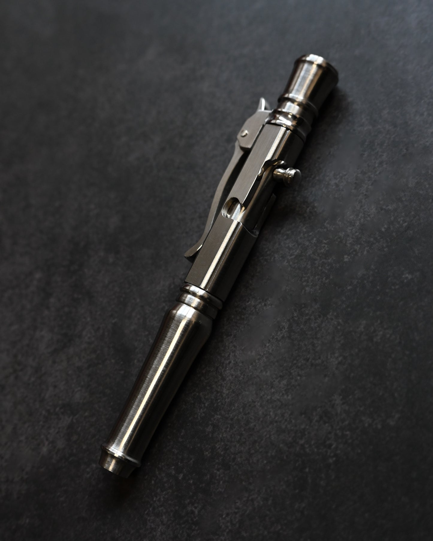Hidetoshi Nakayama Kyoto Show Edition Stainless Steel Bolt-Action Tactical Pen & Knife