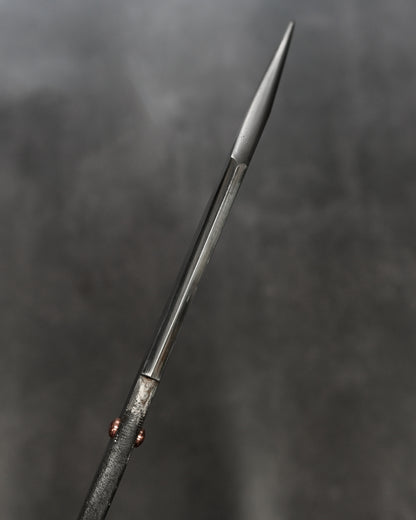 Nibu Yukio One-Off Piece R8-14 Handcrafted Custom Knife Made from a Showa-Era Japanese Sword Fragment