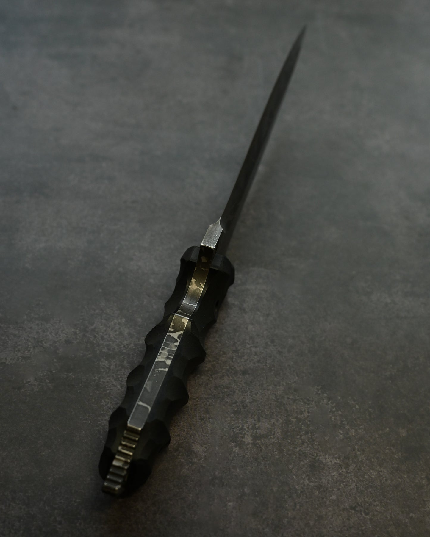 Limited Edition｜Kiku Matsuda “Hien”｜OU-31 Outdoor Fixed Blade｜173mm Blade｜Black G10 Handle｜Handmade in Japan
