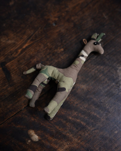Sunizumi Shoten × Kotobukidou Camo Giraffe Custom Mascot Charm