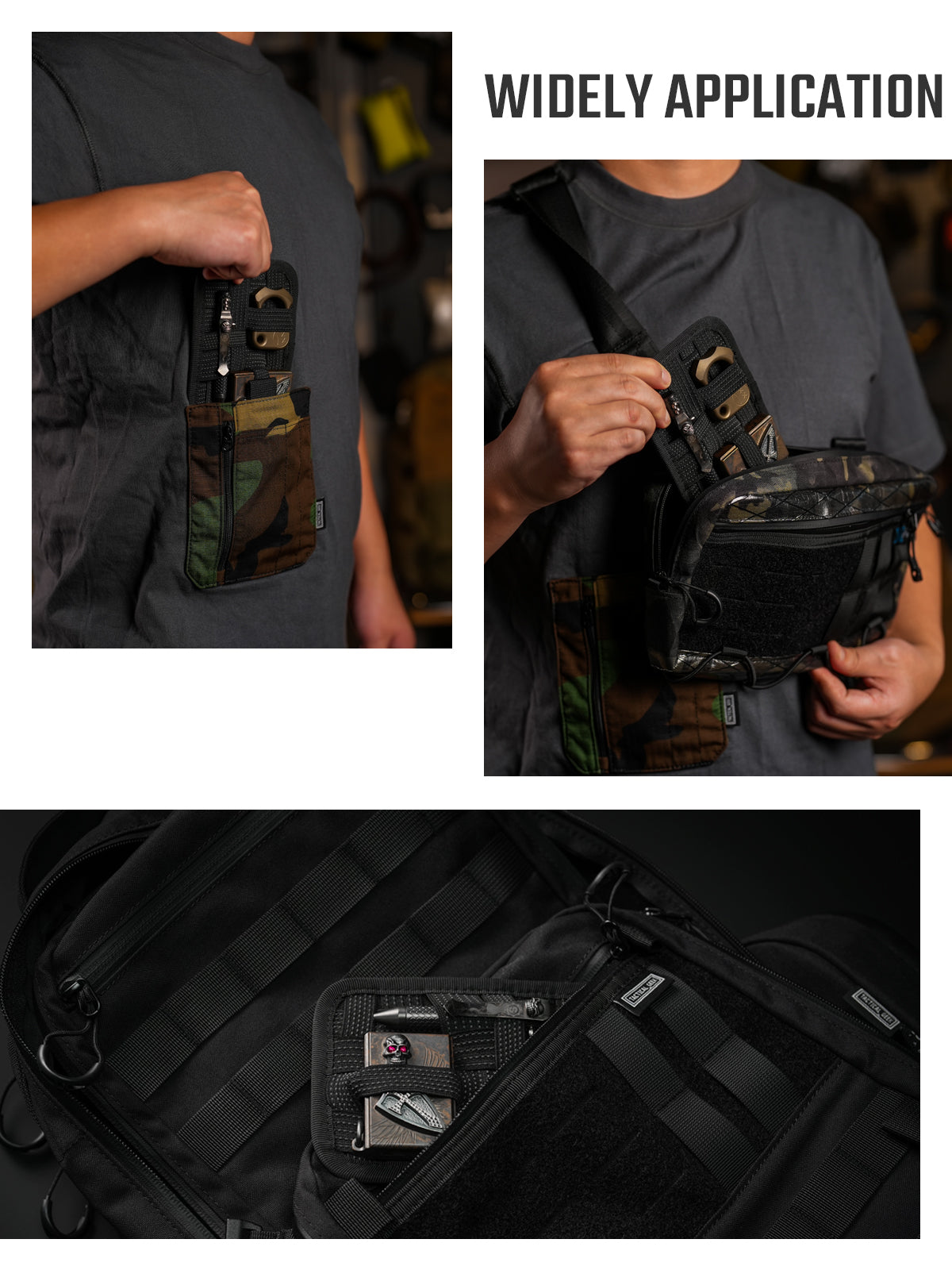 TACTICAL_GEEK TCM2 Elastic EDC Organizer Board