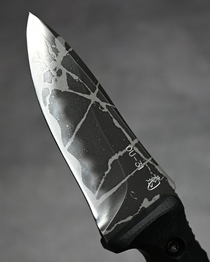 Limited EditionKiku Matsuda Southern CrossOU-31 Outdoor Fixed BladeBlack G10 HandleHandmade in Japan