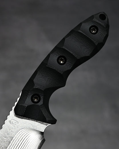 Kikuknives Kiku Matsuda Custom Knife “Suwa” Outdoor Knife – SPG-2 Steel