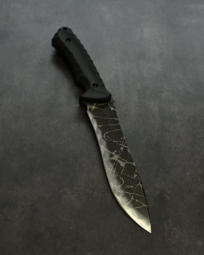 Limited Edition | Kiku Matsuda “Nebura XL” — OU-31 Steel Blade × Black G10 Handle