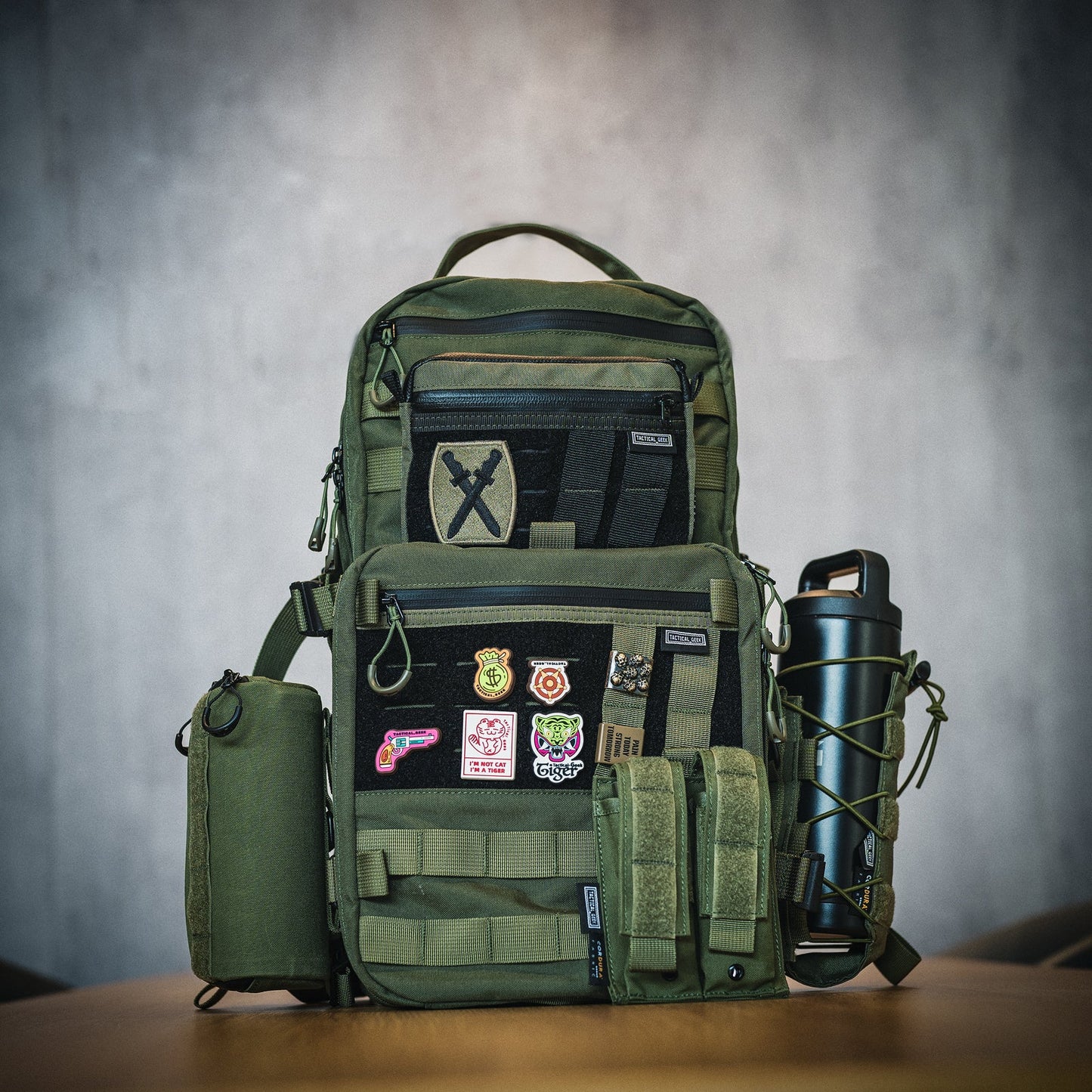 TACTICAL_GEEK ModCase B2 Ultimate EDC Tactical Backpack 14L