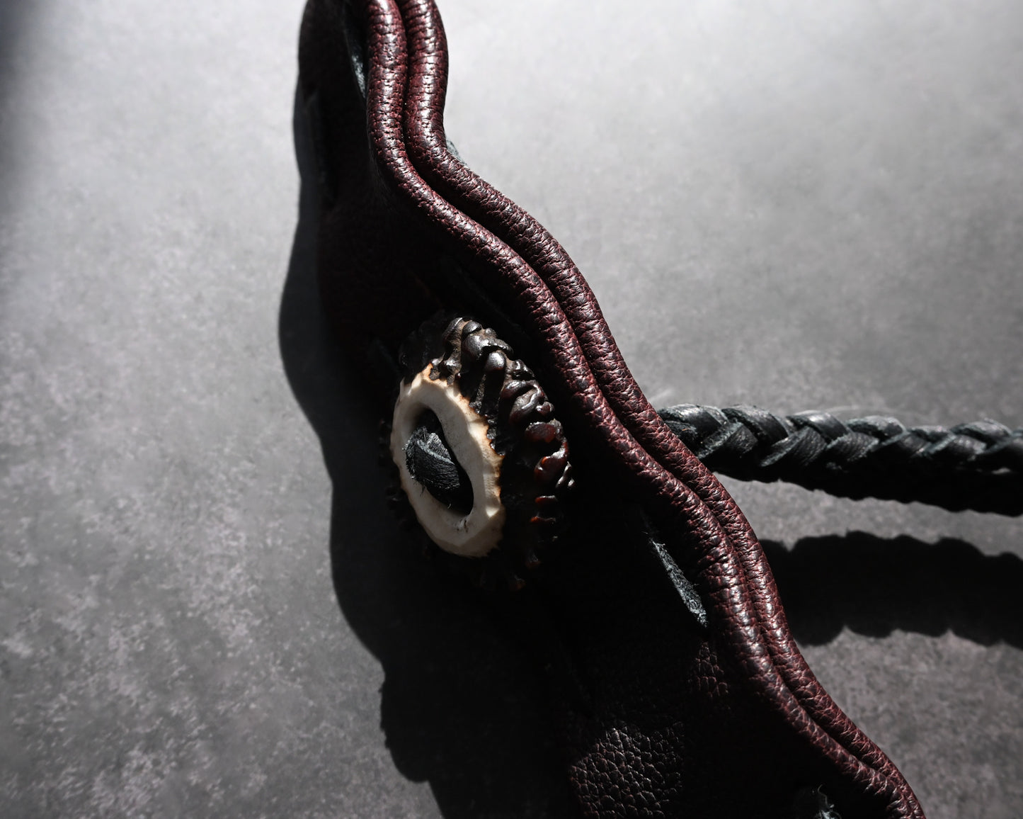 Wtopia CH4 ハンドメイド・カスタムバッグ バーガンディ（ワンオフ・一点物）