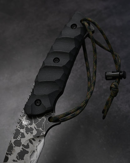 Rare Kiku Knives by Kikuo Matsuda “Yoroi Ryu” Custom Outdoor Knife – OU-31 Blade