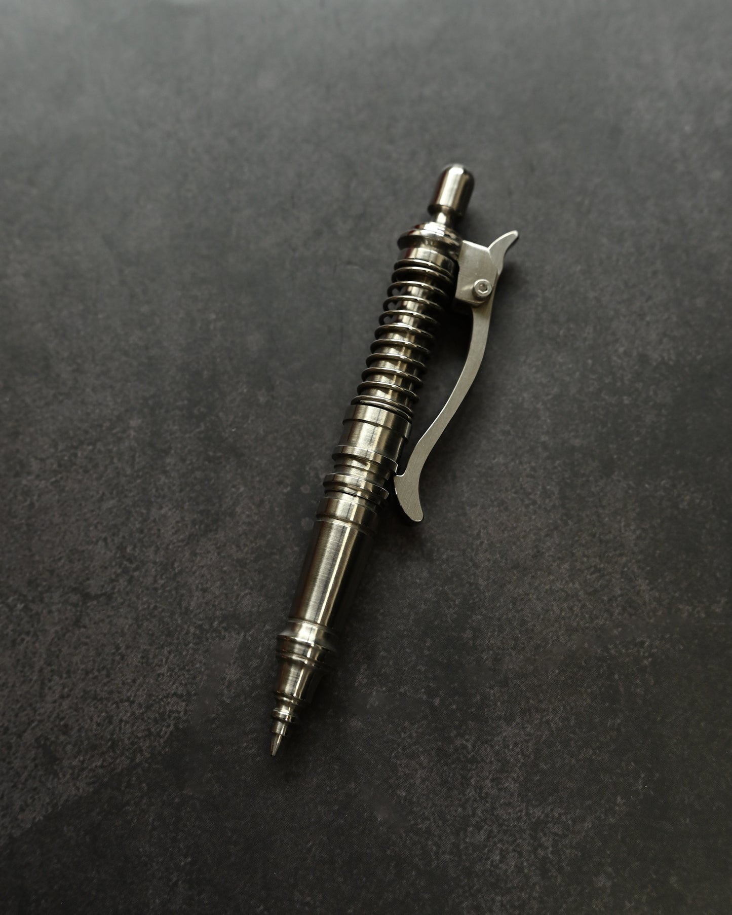 Hidetoshi Nakayama Clip-Lock Pen – Hidden Bolt-Action Short Model