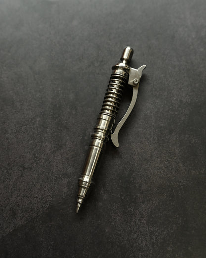 Hidetoshi Nakayama Clip-Lock Pen – Hidden Bolt-Action Short Model